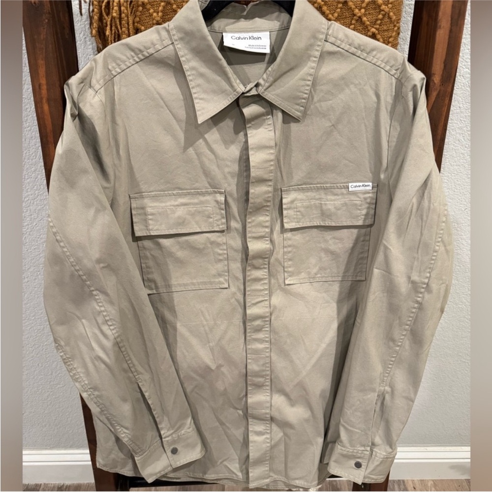 Calvin Klein Men's Button Up